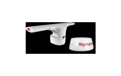 A Raymarine radar radome